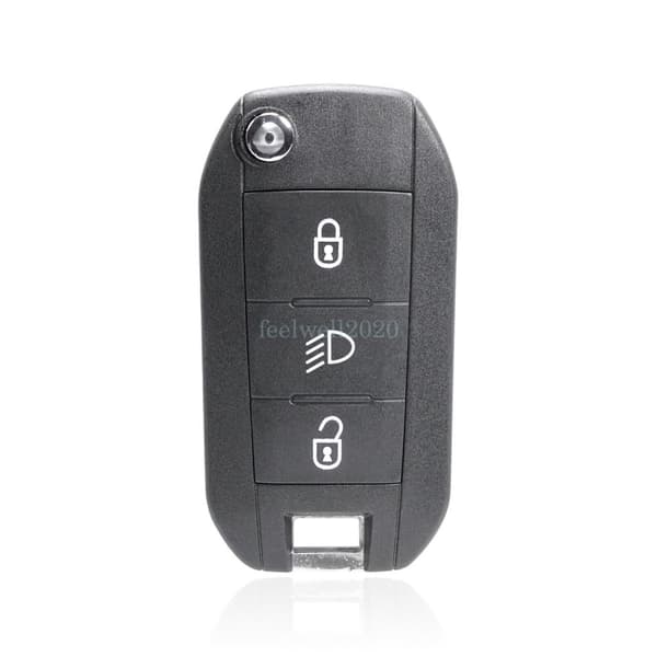 3 Button Key Remote Fob 433Mhz ID46 Chip For Peugeot 208 308 2008 3008 408 508