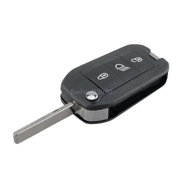 3 Button Key Remote Fob 433Mhz ID46 Chip For Peugeot 208 308 2008 3008 408 508