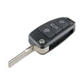 Miniatyrbilde 2 av 7: For AUDI A3 A4 A6 A8 TT Q7 S6 QUATTRO 3 Button Flip Remote Key Case Cover Fob
