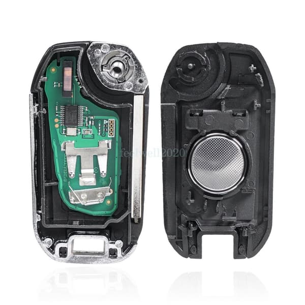 For Peugeot 208 308 508 3008 5008 2014 2015 2016 3 Button Remote Key Fob 433MHz