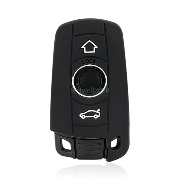 Key Fob Case + Silicone Cover for BMW 1 5 6 Series 2004 2005 2006 2007 2008 2009