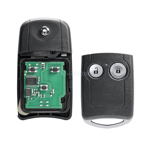 2 Button For Honda Civic CR-V Jazz Flip Remote Key Fob 433 + ID46 Chip HLIK-1T