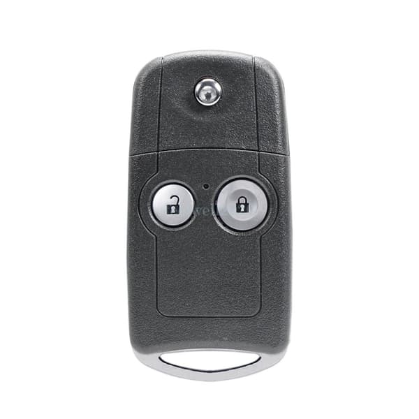 2Button 433MHZ Flip Key Fob Blade + ID46 Chip For Honda Jazz 2012 2013 2014 2015