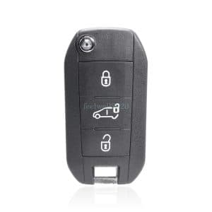 3 Button For Citroen Berlingo Vauxhall Vivaro Van Remote Key Fob Case + Blade
