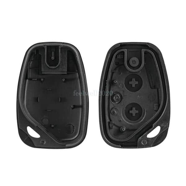 2 Button Remote Key Fob Case For Renault Trafic Master Kangoo + Battery switches