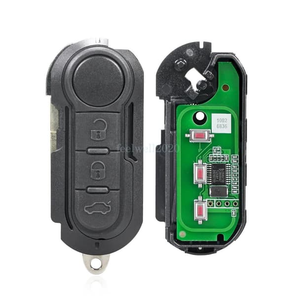 433mhz Remote Key Fob For Citroen Nemo Peugeot Bipper 2008-2020 Delphi System