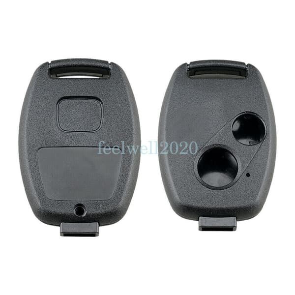 For Honda Civic Jazz CRV 2 Button Remote Key Fob Shell Case Cover + Screwdriver