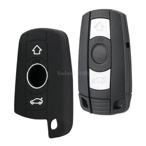 For BMW 1 3 5 6 Series X1 X5 E90 E60 E89 Remote Key Fob Shell + Silicone Cover