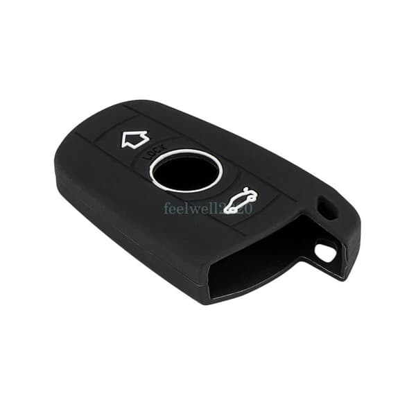 For BMW E90 E91 E92 E81 E82 E70 E71 E60 Remote Key Fob Shell + Silicone Cover
