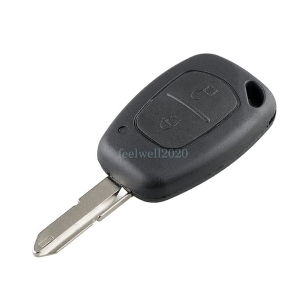 2PCS REMOTE KEY CASE FOB 2 BUTTON FOR RENAULT TRAFIC MASTER VAUXHALL VIVARO VAN