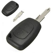 2PCS REMOTE KEY CASE FOB 2 BUTTON FOR RENAULT TRAFIC MASTER VAUXHALL VIVARO VAN