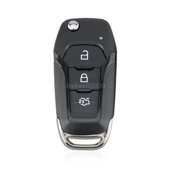 3 Button 433MHz Remote Key ID47 ID49 Chip For Ford Transit Custom MK8 Connect