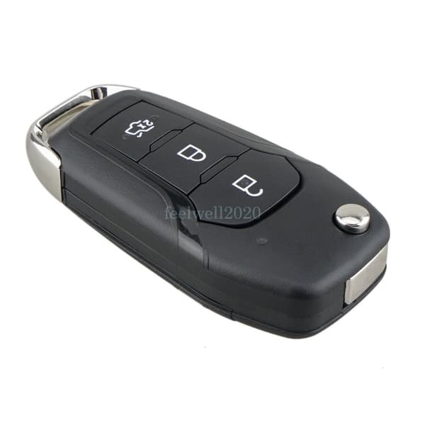 3 Button 433MHz Remote Key ID47 ID49 Chip For Ford Transit Custom MK8 Connect