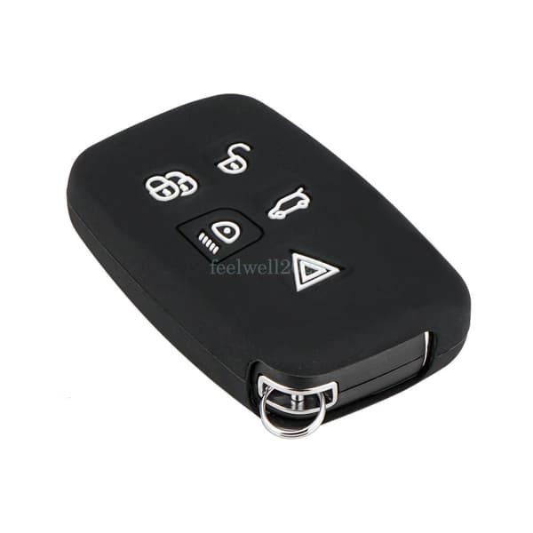 Remote Key Fob Case + Silicone Cover for Land Rover Range Rover Evoque Sport