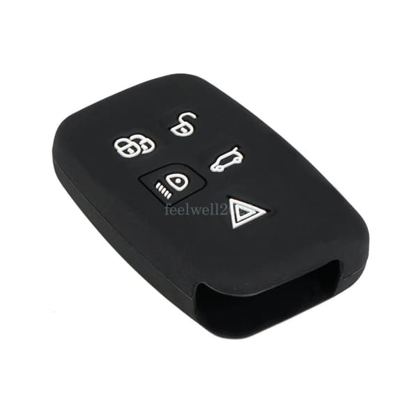 Remote Key Fob Case + Silicone Cover for Land Rover Range Rover Evoque Sport