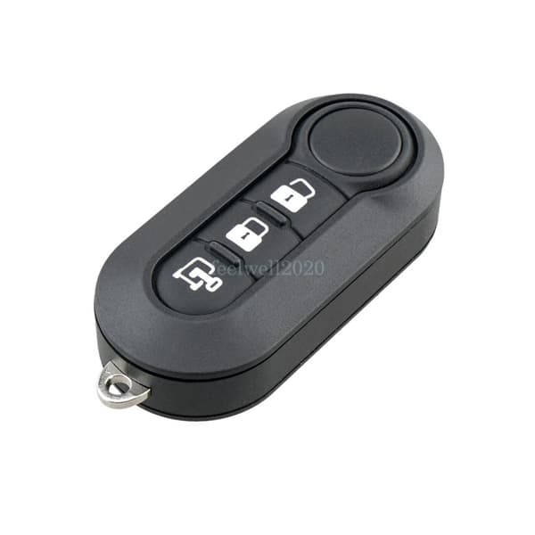 3 Button Remote Flip Key Fob Case For Fiat Ducato Doblo 500 L Punto Bravo Panda