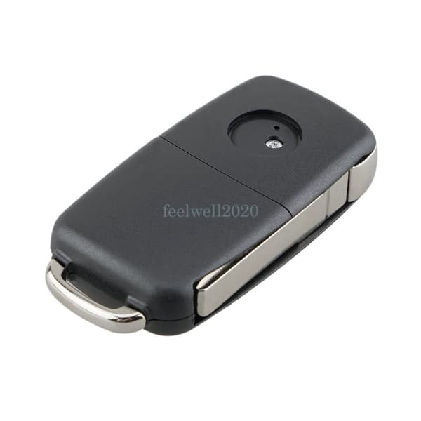 For VW Volkswagen Transporter Sharan 7N T5 T6 5 Button Flip Remote Key Case Fob