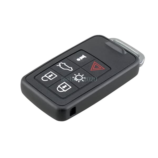 For Volvo S60 S80 V60 XC60 XC70 2007-2013 6 Button Remote Car Key Fob Case Blade