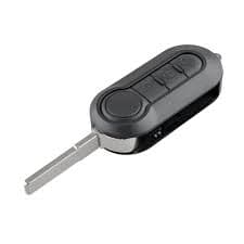 3 BTN Remote Key Fob 433Mhz Delphi Chip For Fiat 500 Doblo Fiorino Grande Panda