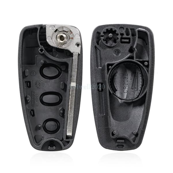 Replacement 2 Button Flip Remote Key Fob Case Shell for Ford Ranger 2011 - 2015