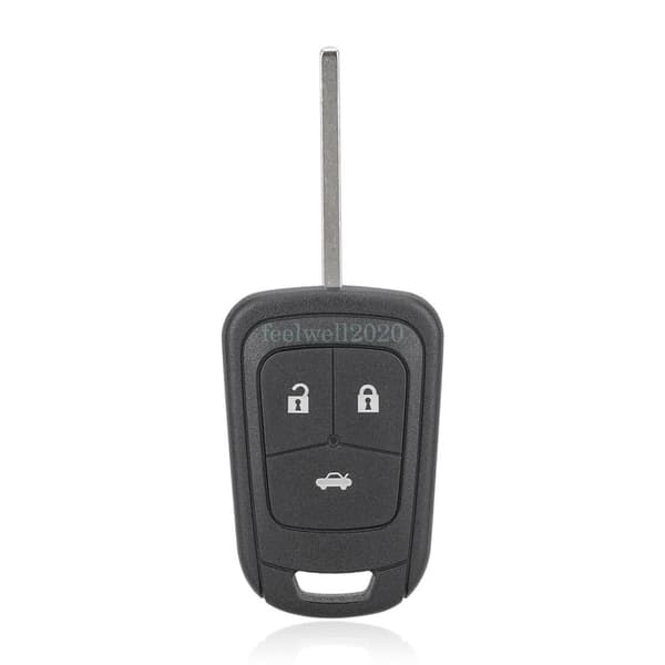 433Mhz For Vauxhall Opel Astra J Insignia Casca Adam 3Button Remote Key Fob ID46