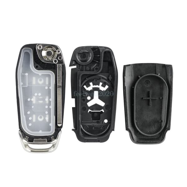 For Ford KA Mondeo MK5 Zetec Ranger 2015-2018 3 Button Flip Remote Key Fob Case