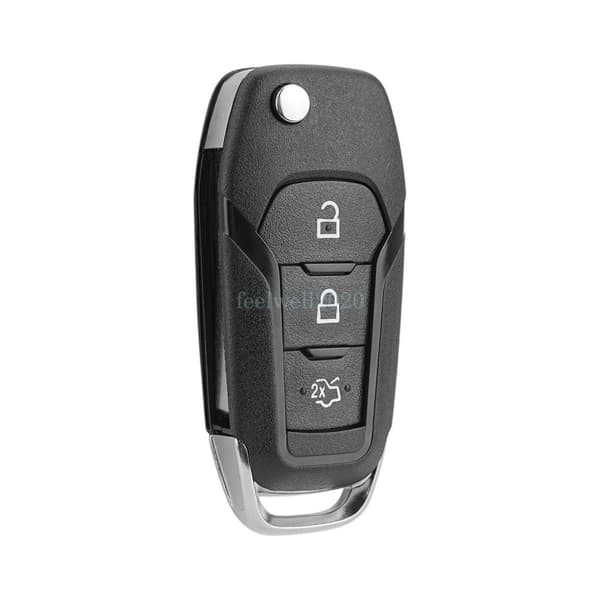 For Ford KA Mondeo MK5 Zetec Ranger 2015-2018 3 Button Flip Remote Key Fob Case