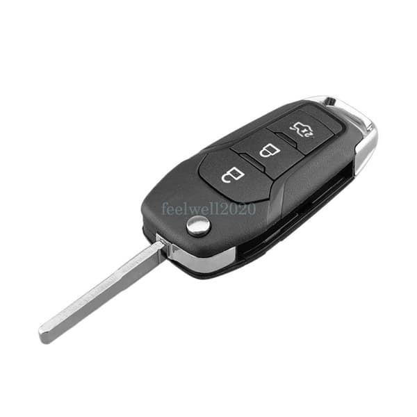For Ford KA Mondeo MK5 Zetec Ranger 2015-2018 3 Button Flip Remote Key Fob Case