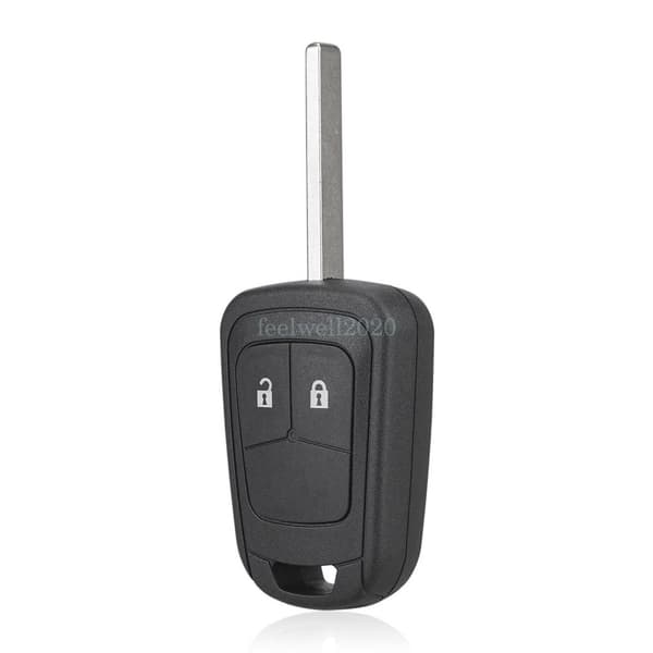 For Vauxhall Opel Corsa D Meriva Astra 433Mhz 2 Button Remote Key Fob ID46 Chip