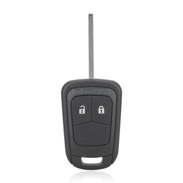 For Vauxhall Opel Corsa D Meriva Astra 433Mhz 2 Button Remote Key Fob ID46 Chip