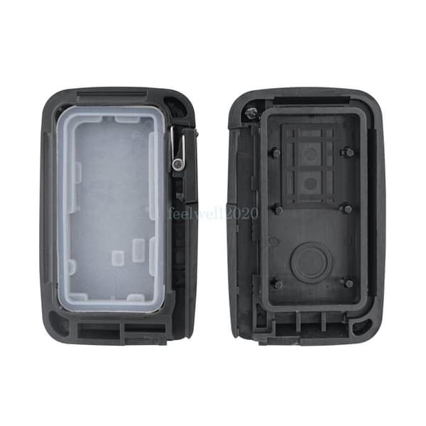 2 Button Key Cover Case Shell Fob For Toyota Prius Land Cruiser IQ Yaris Avensis