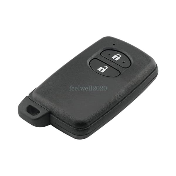2 Button Key Cover Case Shell Fob For Toyota Prius Land Cruiser IQ Yaris Avensis