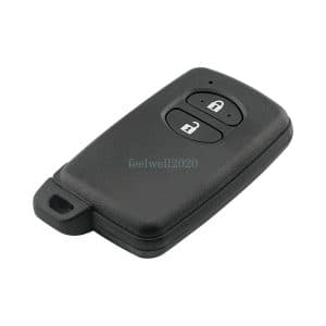 2 Button Key Cover Case Shell Fob For Toyota Prius Land Cruiser IQ Yaris Avensis