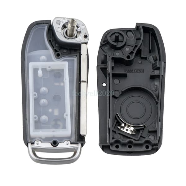 3 Buttons Flip Remote Key Fob Case for Ford B-Max 2012 2013 2014 2015 2016 2017