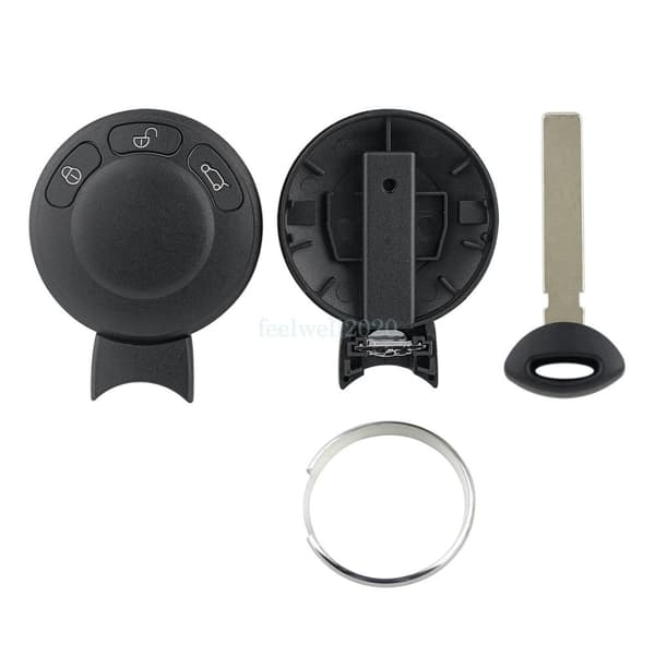 3 Button Key Fob Case For BMW Mini R56 2006 2007 2008 2009 2010 2011 2012 2013