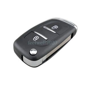 2 Buttons Flip Key Fob Case For Citroen C3 Picasso 2008 2009 2010 2011 2012 2013