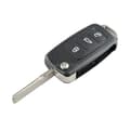 Miniatyrbilde 3 av 7: Flip Key Fob Case Shell For VW Sharan Touran Eos 2010 2011 2012 2013 2014 2015