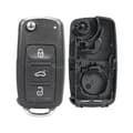 Miniatyrbilde 5 av 7: Flip Key Fob Case Shell For VW Sharan Touran Eos 2010 2011 2012 2013 2014 2015