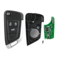 Miniatyrbilde 3 av 7: 3 Button Remote Key Fob for Vauxhall Opel Astra J Insignia Zafira C Mokka 433MHz