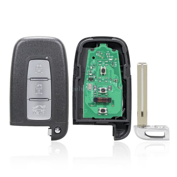 3 Button Remote Key Fob ID46 Chip For Kia Soul Rio Sorento Optima Borrego 433MHz