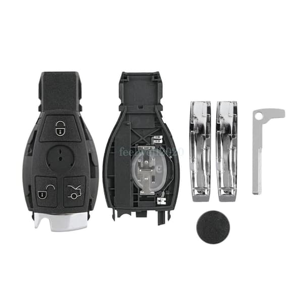 3 Button Key Fob Case For Mercedes Ben A B E Class SLK W203 W204 W205 W211 W212