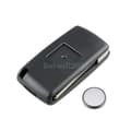 Pikkukuva 6 / 7: Flip Remote Key Fob Case Battery For PEUGEOT 207 307 308 407 CE0523 Repair Kit