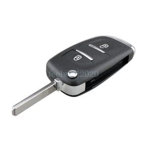 2 Button Key Fob Case Upgraded For Citroen Berlingo C2 C3 Peugeot 207 308 CE0536