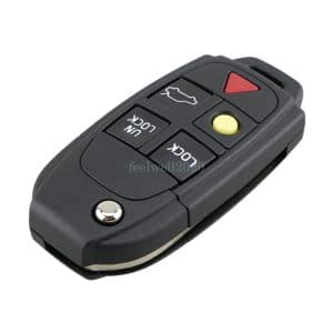 5 Button Flip Remote Key Fob Shell Case For VOLVO S60 S80 V70 XC70 XC90 Repair