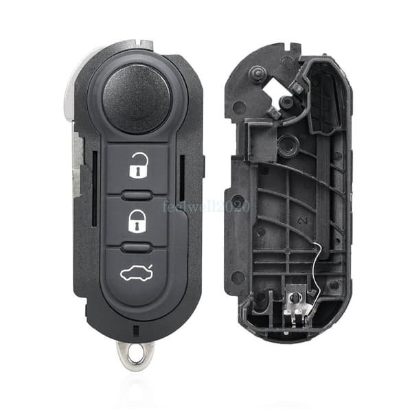 3 Button Car Key Fob Case For Fiat Doblo Citroen Nemo Relay Jumper Peugeot Boxer