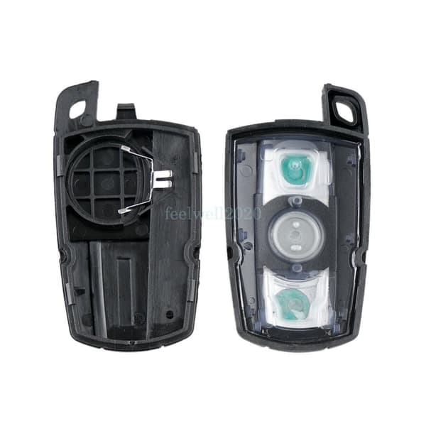 For BMW 1 3 5 Series E90 E91 E92 2006-2011 3Button Key Fob Shell LIR2032 Battery