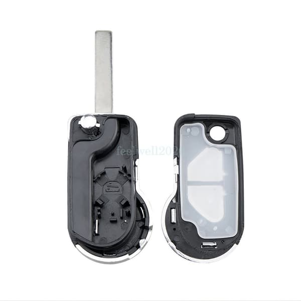 2 Button Flip Key Fob Case for Citroen C3 DS3 2009 2010 2011 2012 2013 2014 2015