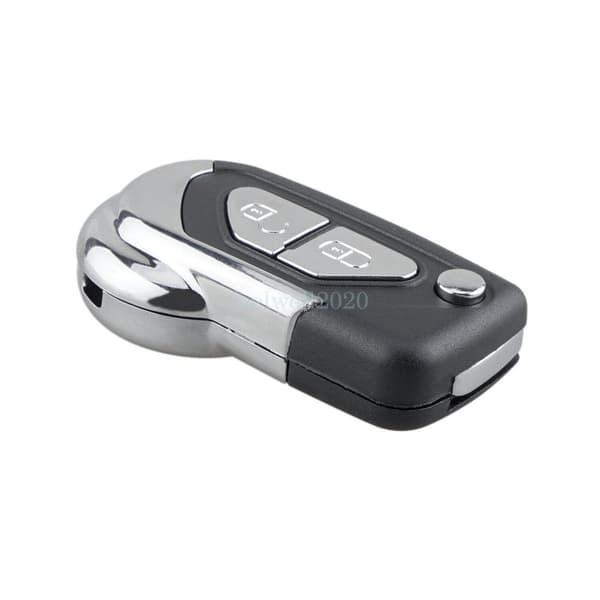 2 Button Flip Key Fob Case for Citroen C3 DS3 2009 2010 2011 2012 2013 2014 2015