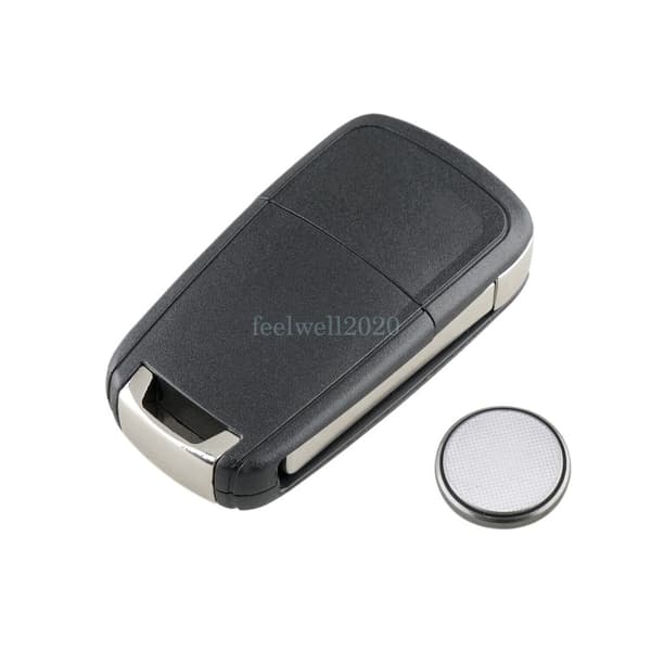 3 Button Flip Key Fob Case For Vauxhall Opel Adam Mokka Zafira C Corsa Meriva