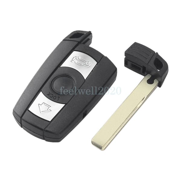 3 Button Remote Key Fob Case for BMW 1 3 5 6 7 Series E60 E61 E90 E91 X5 X6 Z4